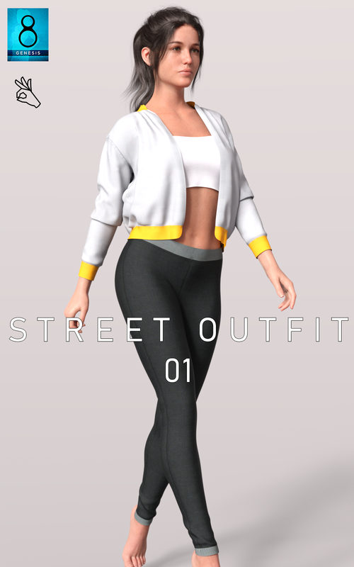Dforce BW Street Outfit 01