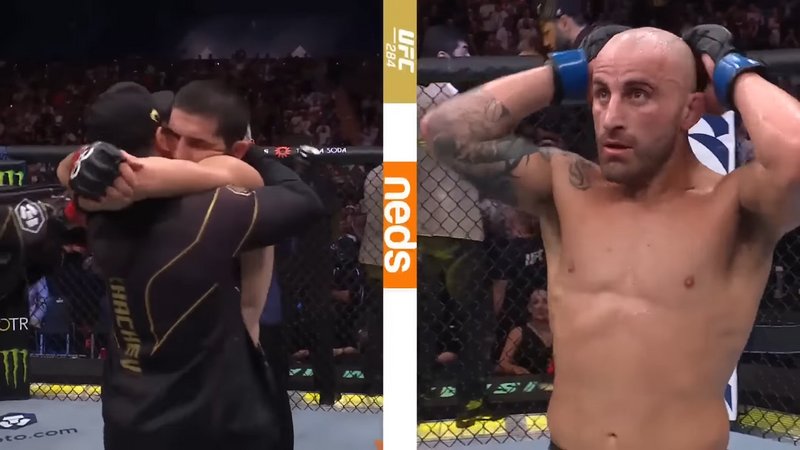 23 от 29 журналисти дадоха победа на Махачев в боя с Волкановски 