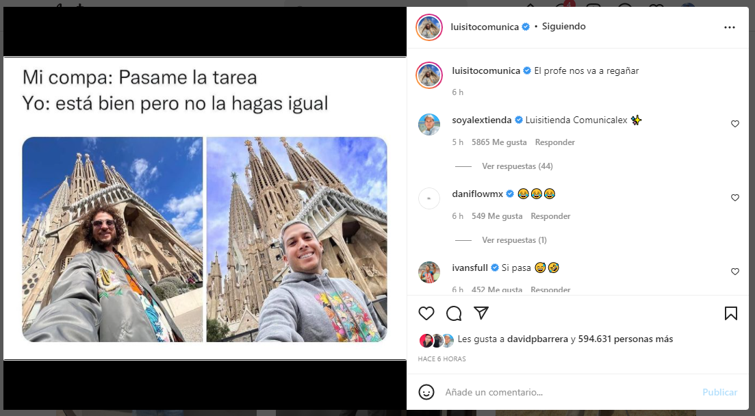 ¿Luisito Comunica acusa a Alex Tienda de copiar su estilo? Foto causa pelea