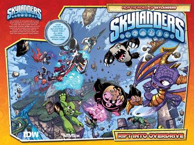 Skylanders - Rift Into Overdrive (2015) OGN