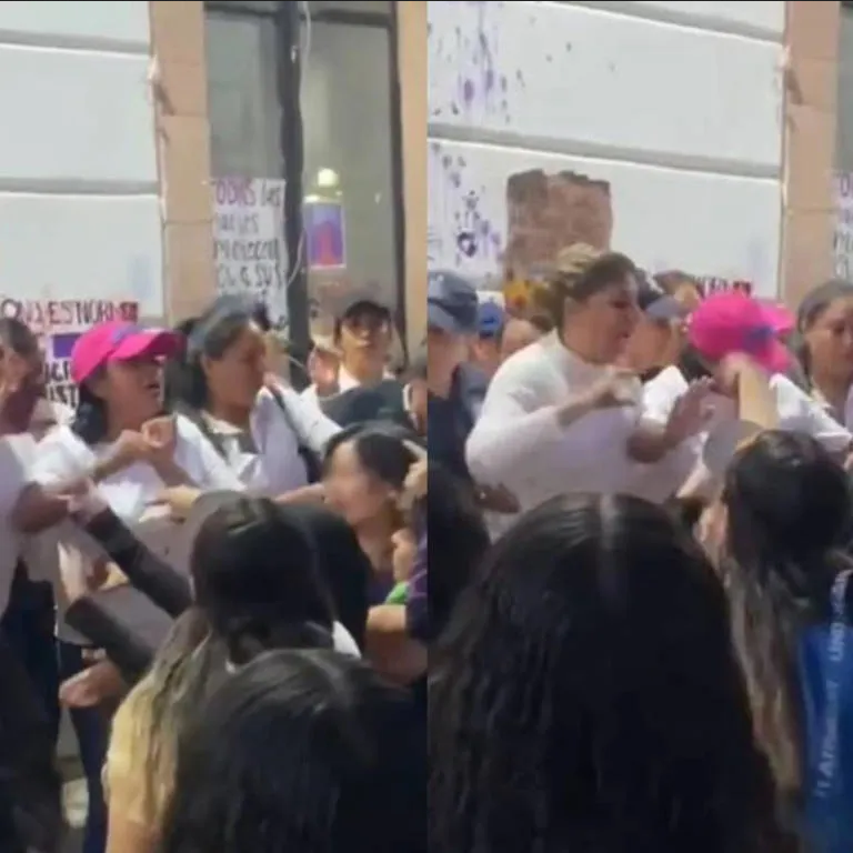 Indignación en México: Policía agrede a menor en marcha del 8M en Michoacán