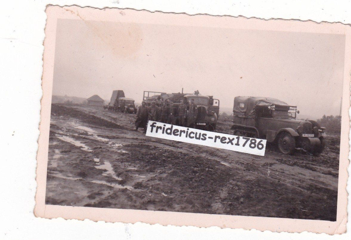 Foto Beute Fahrzeug Citroën-Kégresse Artilleries