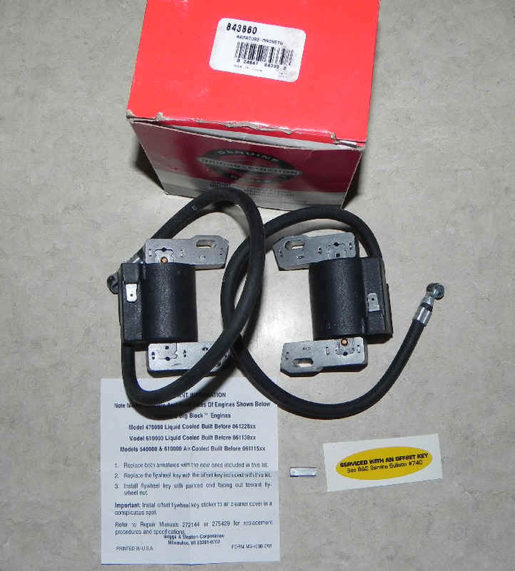 B&S 35HP Offset Key for Flywheel My Lawnmower Forum