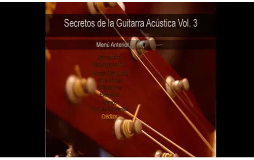 Curso de guitarra acustica profesional en dvd