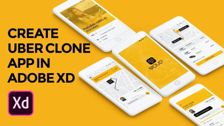 Create UBER Clone In Adobe XD 2020 Part 1