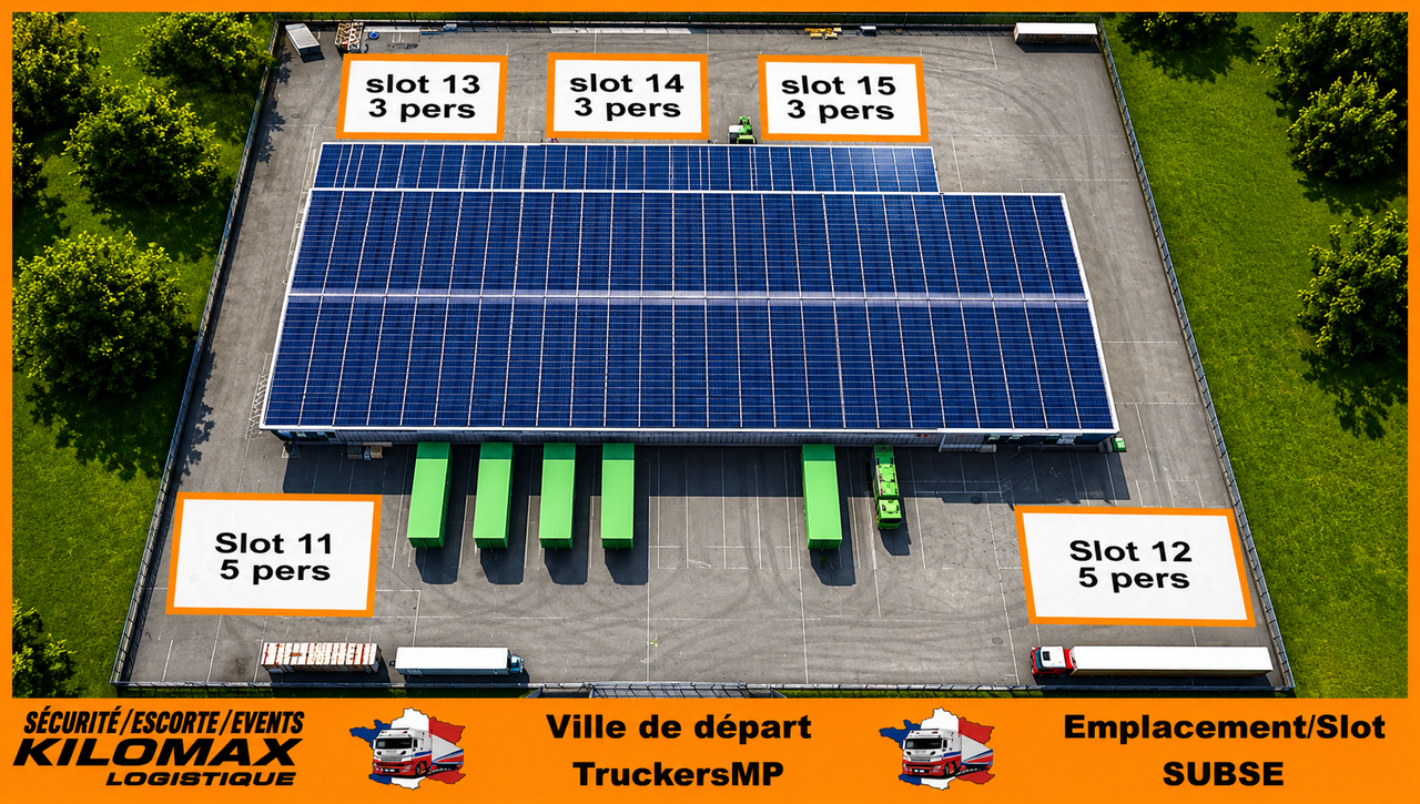 SLOT 11 - SUBSE 5 personne