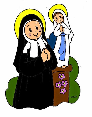 Pensando alla Croce di Gesù dans Citazioni, frasi e pensieri Santa-Bernadette-Soubirous