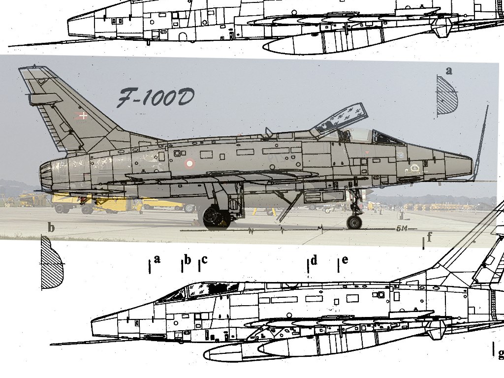 F-100D мк 4