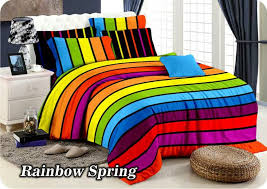 Sprei rainbow Homemade Size 180 x 200
