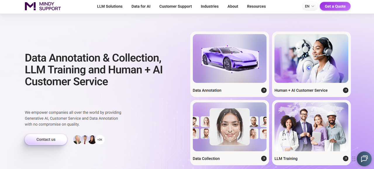 RPA Solution Company Mindy Support