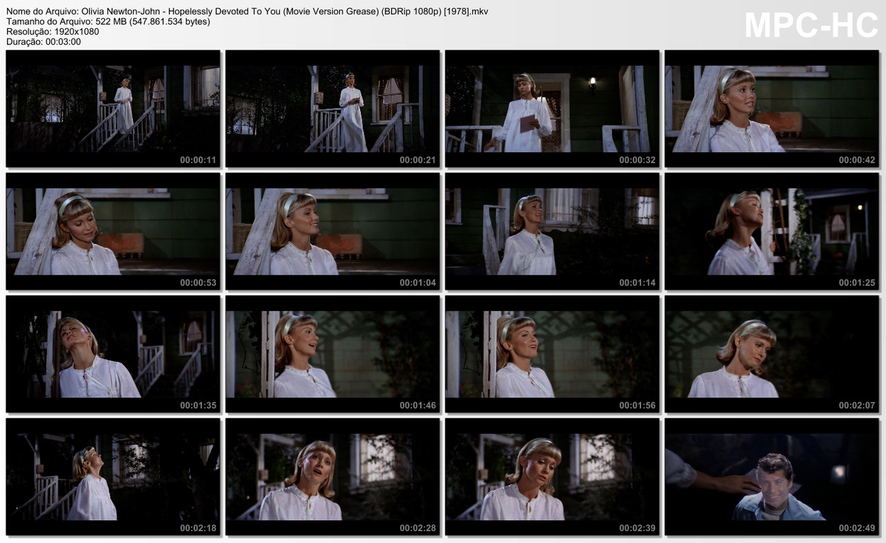 Olivia Newton-John - Hopelessly Devoted To You (Movie Version Grease) (BDRip 1080p) [1978]
