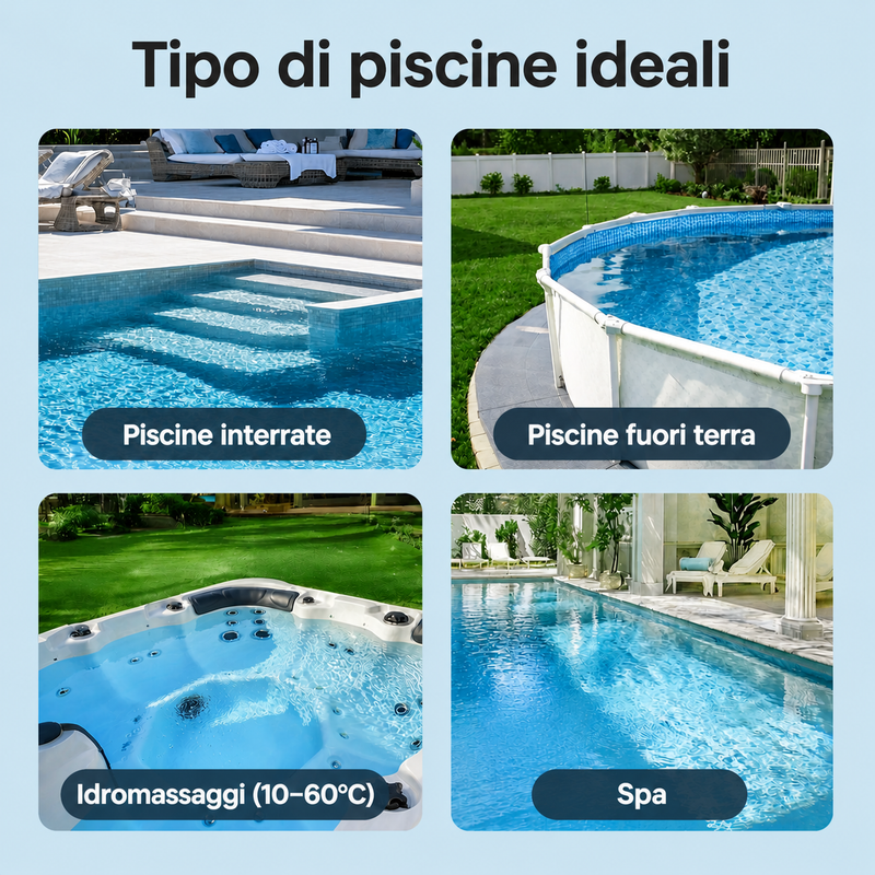 Aiper Pilot X1 pulizia piscina