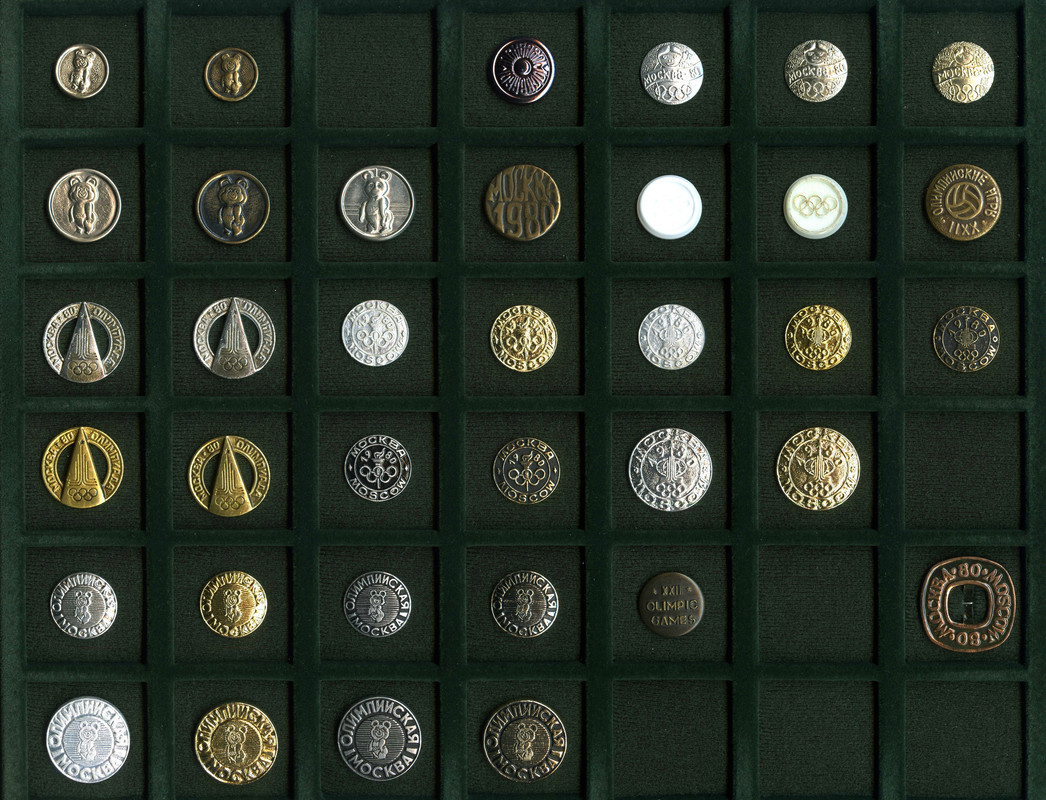 Пуговицы СССР. Олимпиада 3.