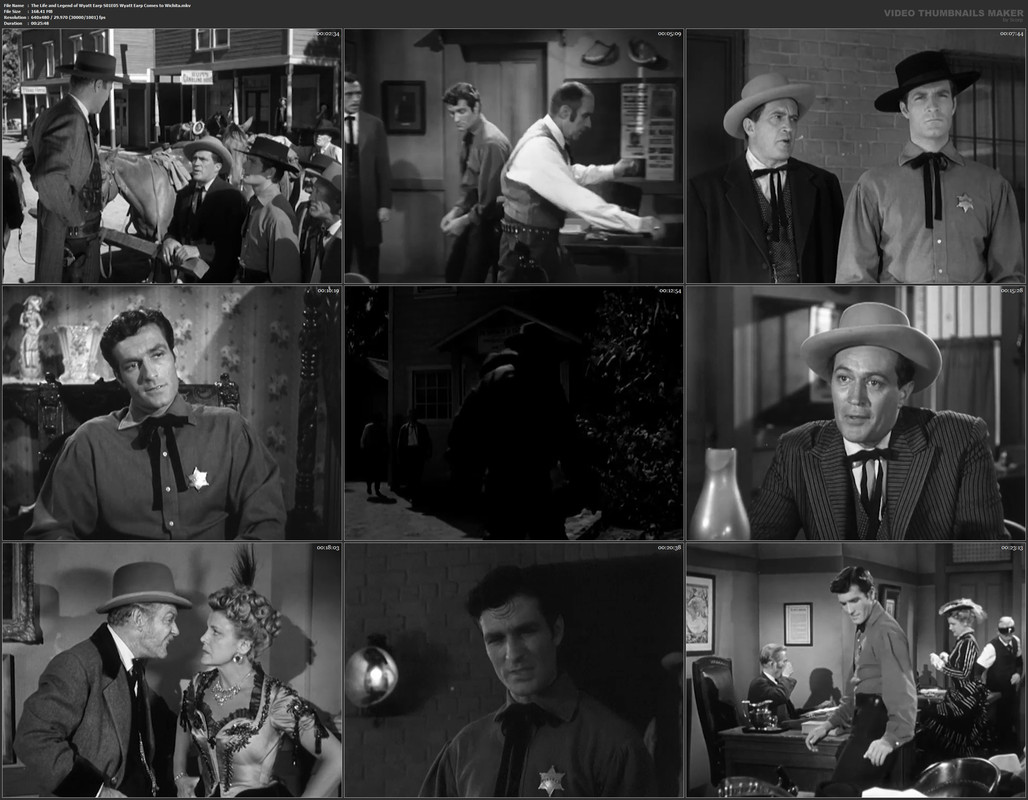 The Life and Legend of Wyatt Earp S01E05 Wyatt Earp Comes to Wichita.mkv