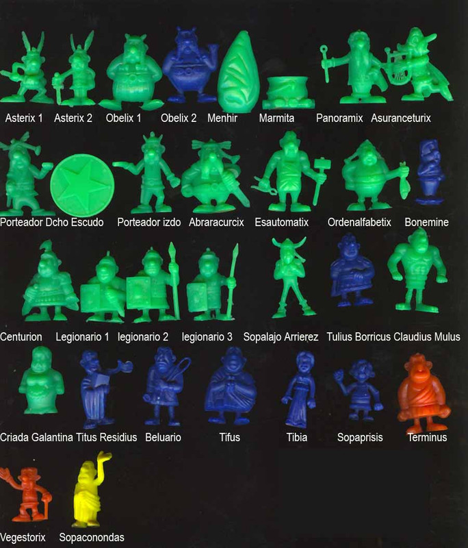 Figuras Astérix grandes