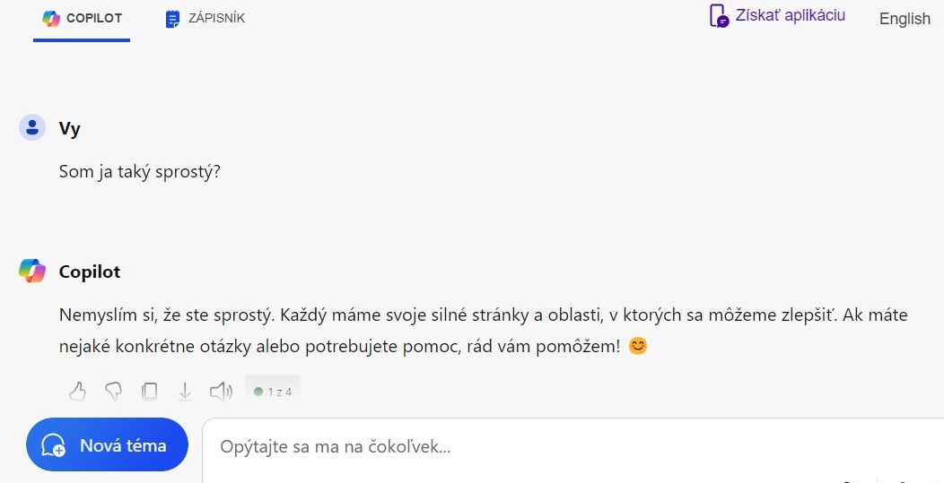 Moja dnešná komunikácia