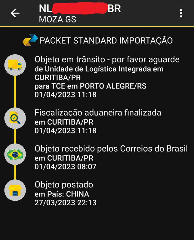 TÓPICO DEDICADO] - Tópico sobre importações (dúvidas, prazos, dicas etc.) -  PROIBIDO POLÍTICA, Page 1349