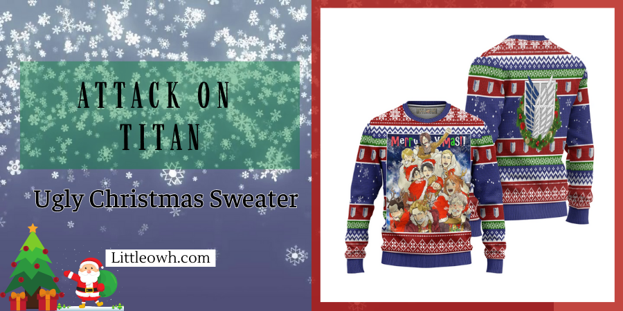 27 Anime Ugly Christmas Sweaters For Otaku In Holiday Season