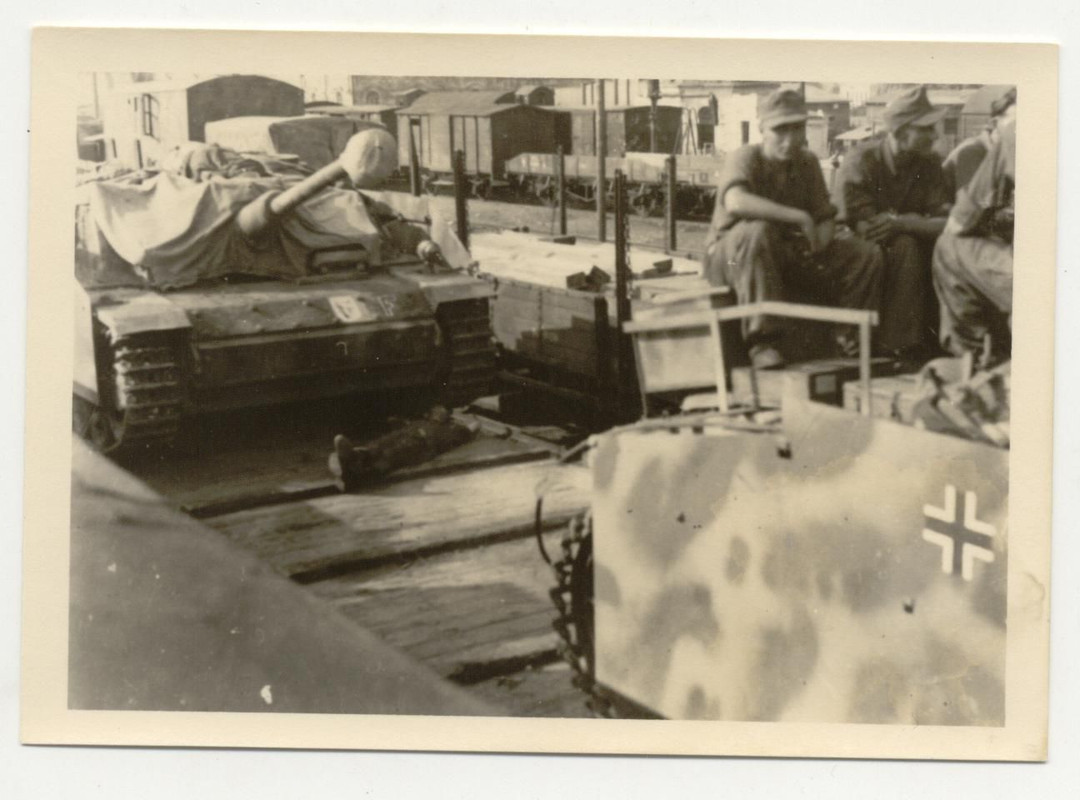 orig. Foto, Sturmgeschütz mit Seitenpanzerung, T