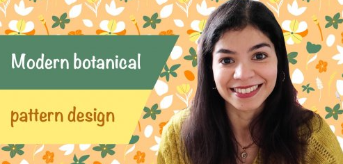 Create a Modern Botanical Pattern: Prints in Adobe Illustrator for Beginners