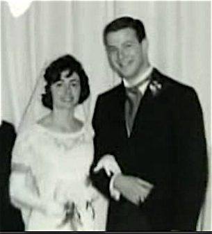 Paul and Nancy Pelosi Wedding in 1963