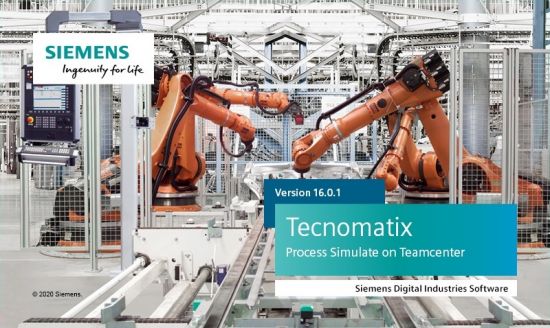 Siemens Tecnomatix Process Simulate 16.0.1 (x64)