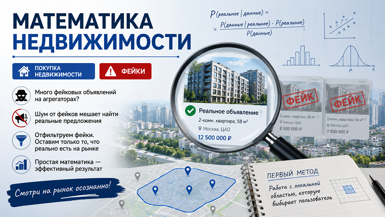 Математика недвижимости. Модель медианной оценки.