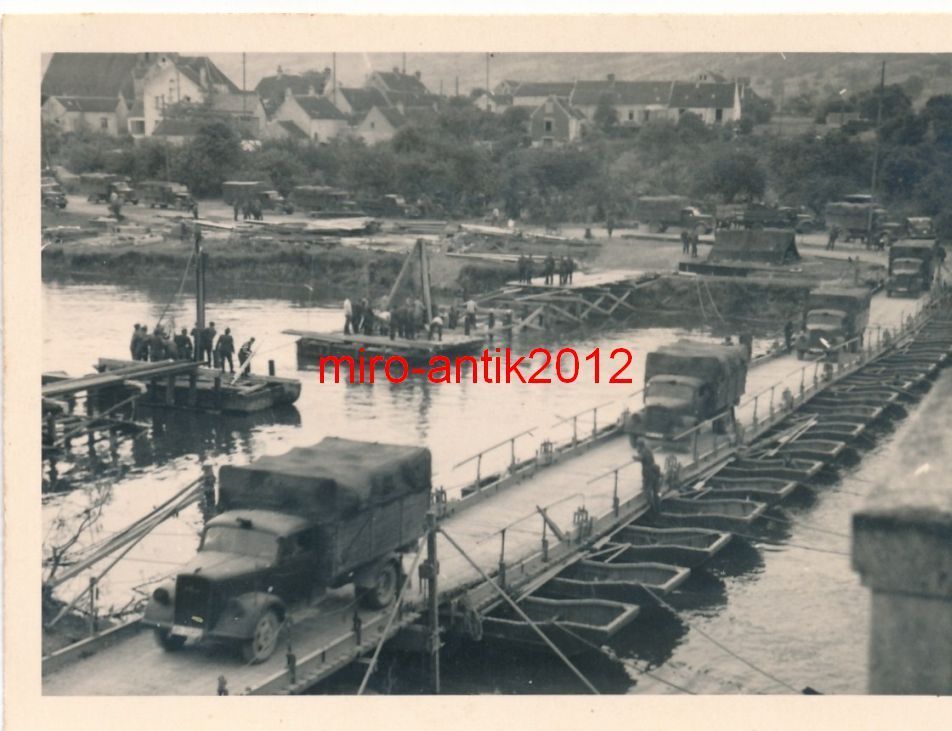 Gebirgsjäger, Einmarsch, Frankreich, Pionierbrüc