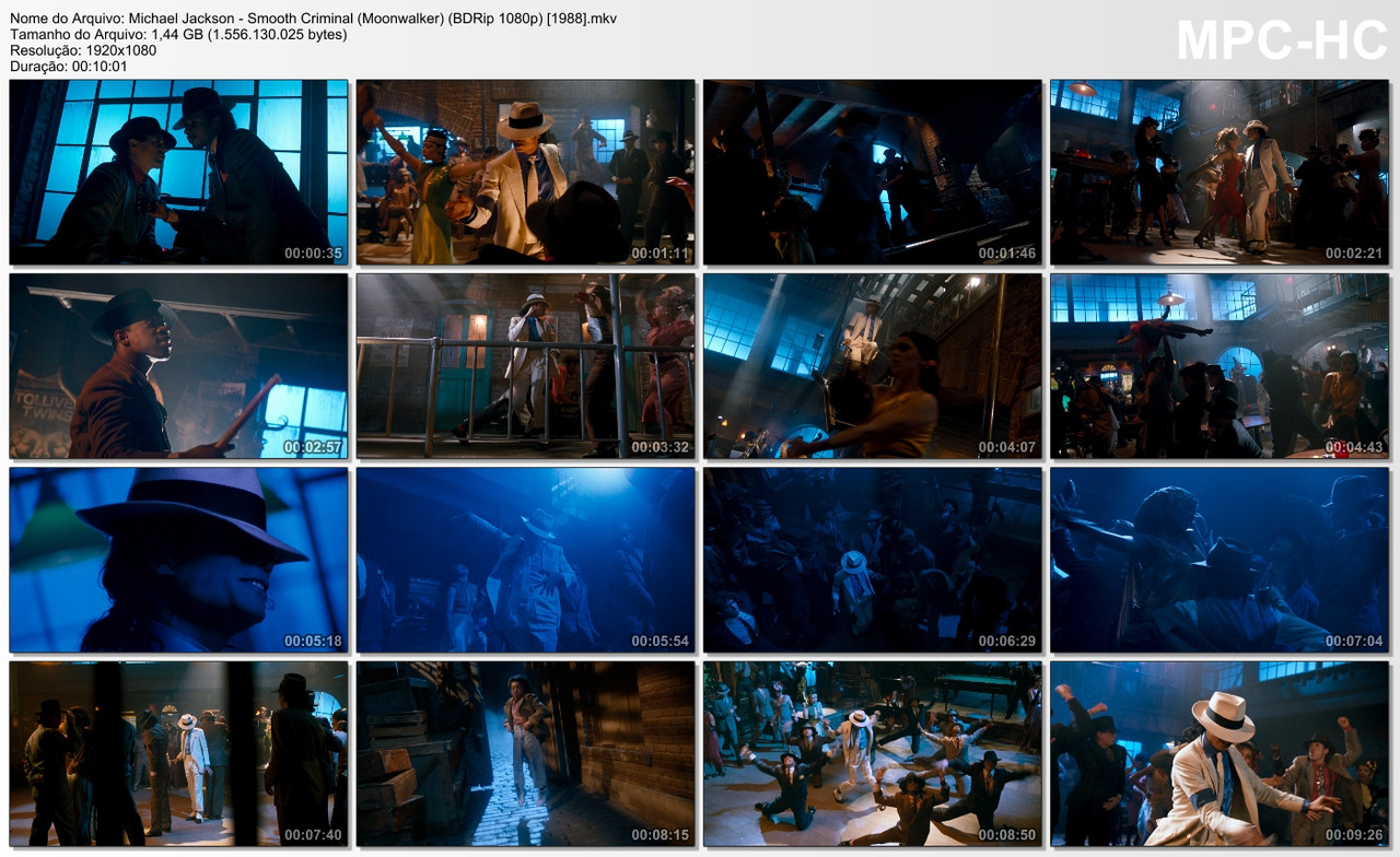 Michael Jackson - Smooth Criminal (Moonwalker) (BDRip 1080p) [1988]