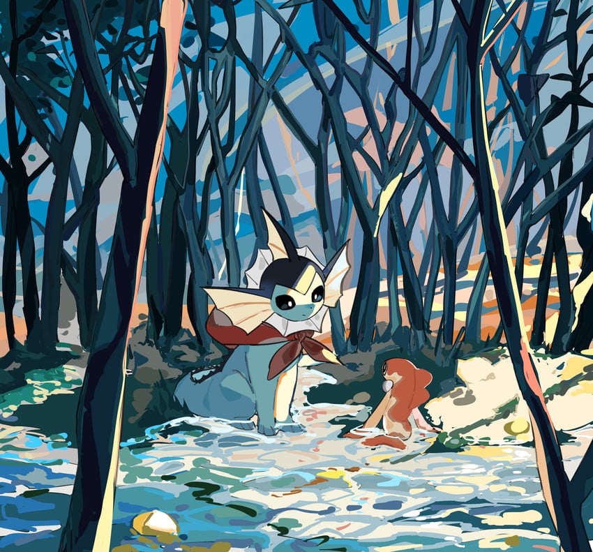 vaporeon-tatsugiri-and-tatsugiri-pokemon