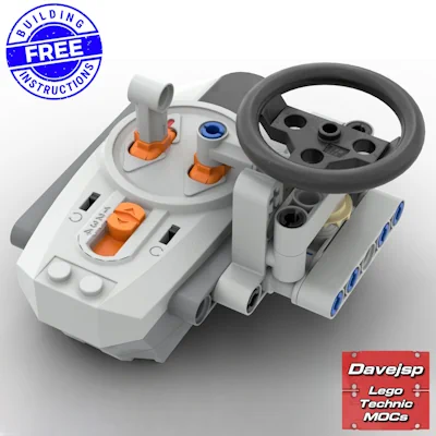 Power Functions IR Remote steering modification for better usability
