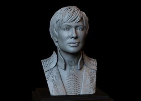 Cersei Lannister – Game Of Thrones – Portrait – Bust – 3D Print Model