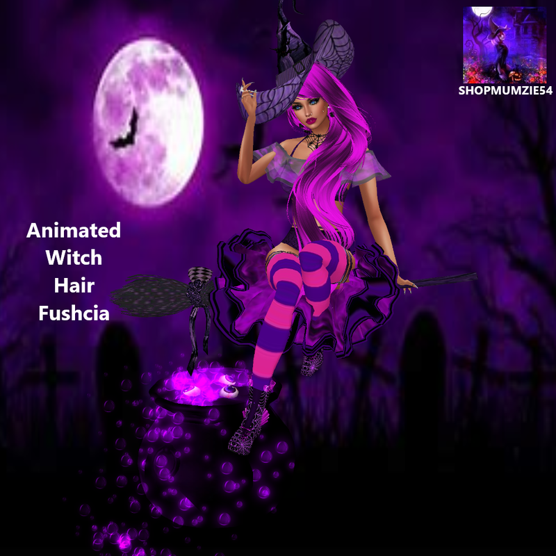 Animated-Witch-Hair-Fushcia