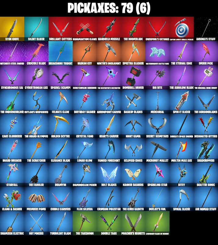 pickaxes comp