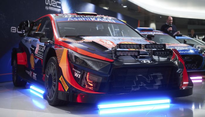Rally car specifications