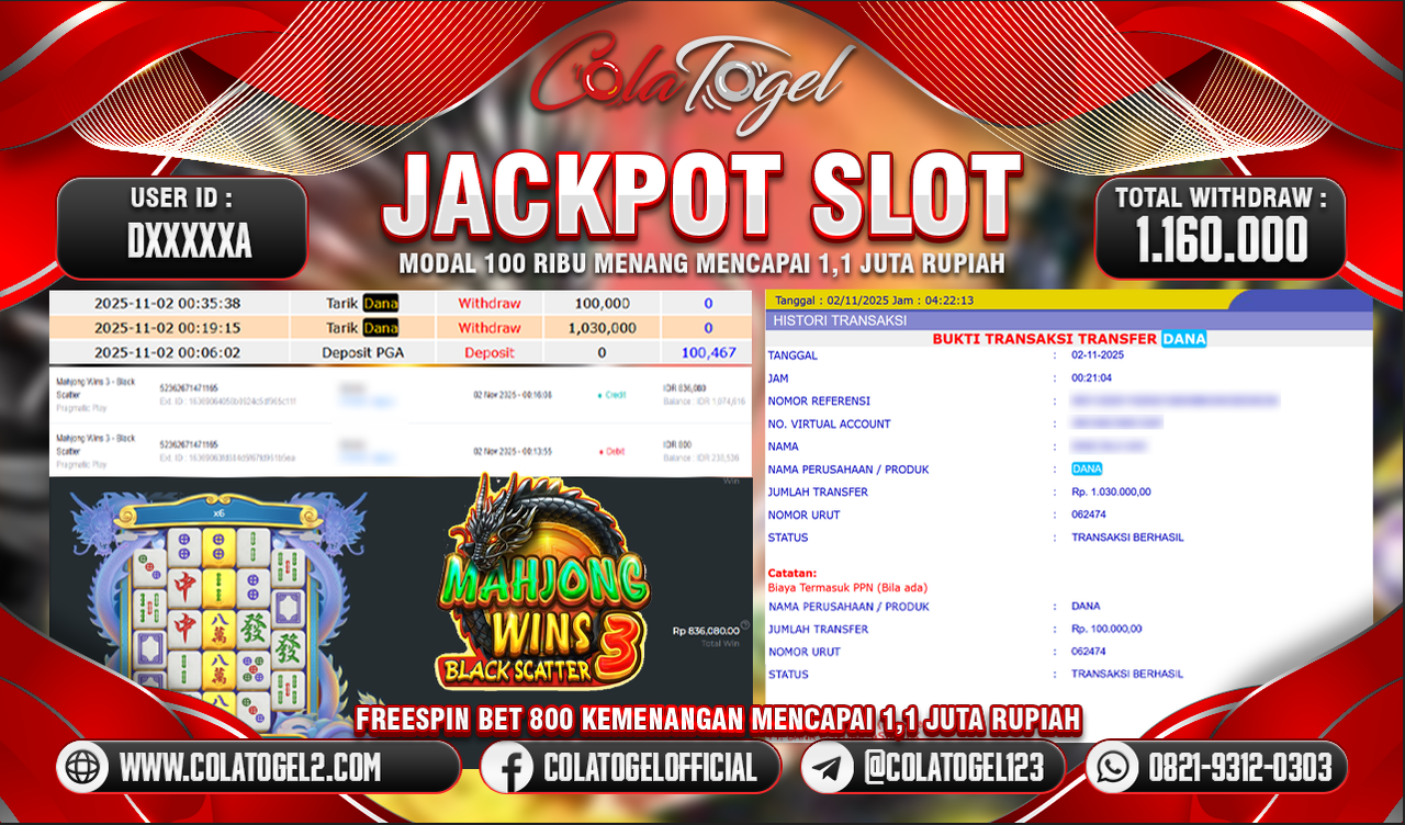 JACKPOT SLOT GACOR!!