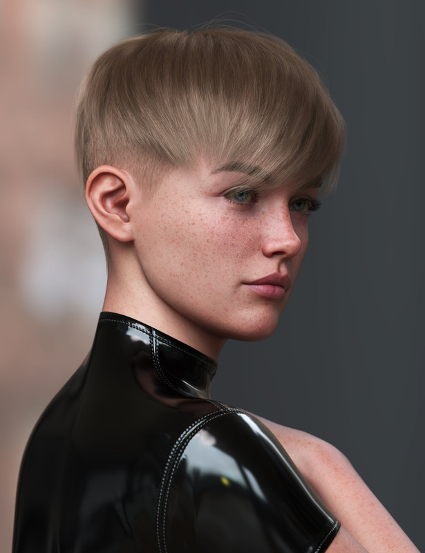 MODERN PIXIE STYLE HAIR FOR GENESIS 9