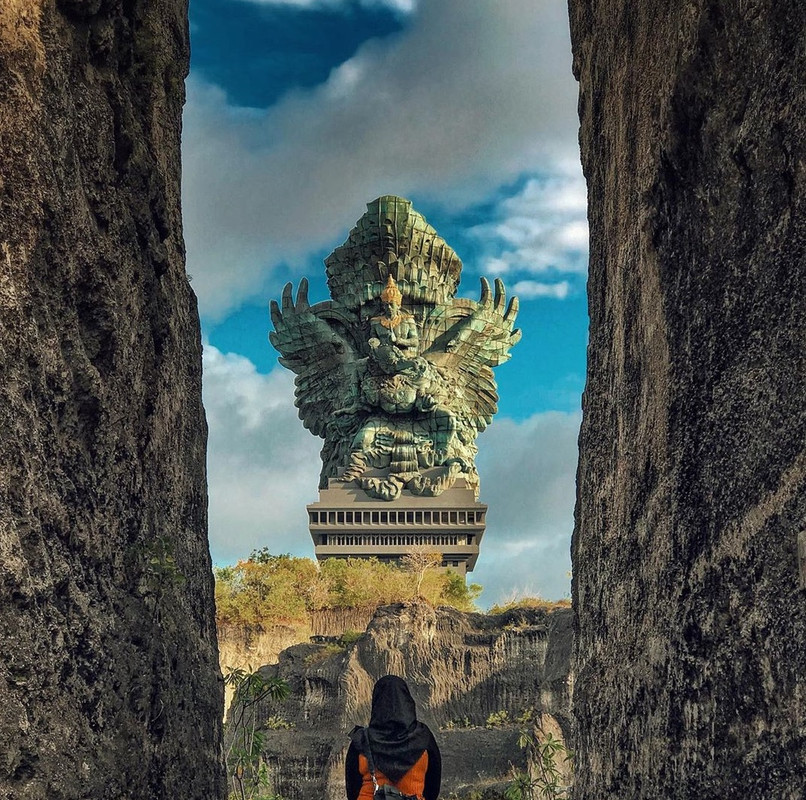 Garuda Wisnu Kencana dibangun di area Bekas Lahan Penambangan Kapur Liar