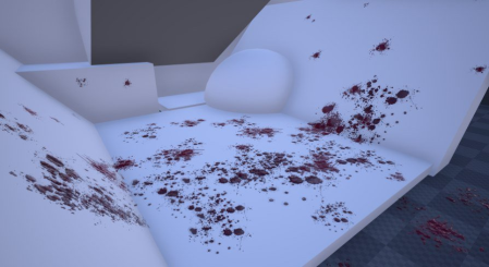 Unreal Engine Marketplace - Blood Splatter Blueprint System (4.26-4.27)