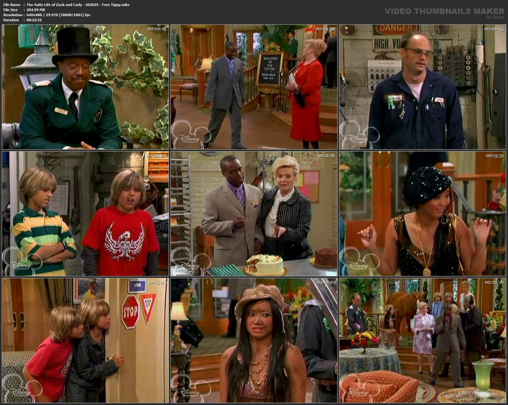 The Suite Life of Zack and Cody - S02E05 - Free Tippy.mkv
