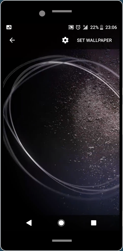 sony xperia live wallpaper