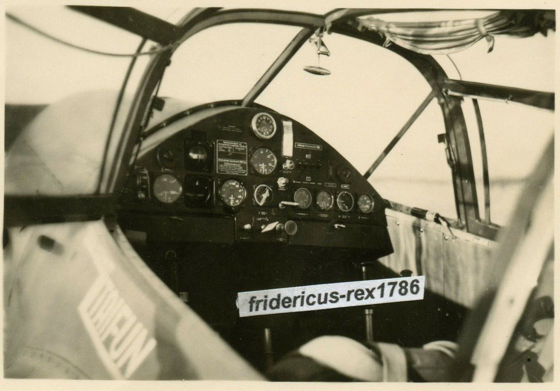Bf 108 Cockpit