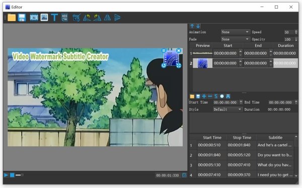 Video Watermark Subtitle Creator Professional Edition 4.0.6.2 (x64) Multilingual