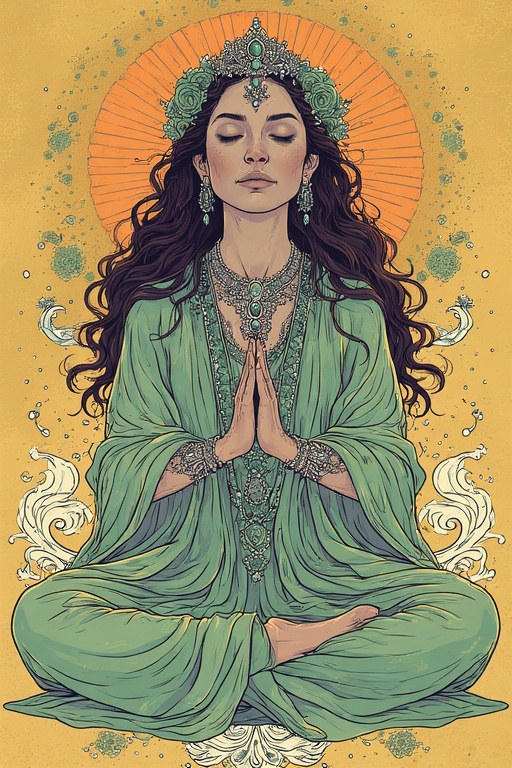 Serene-goddess-like-figure-sea