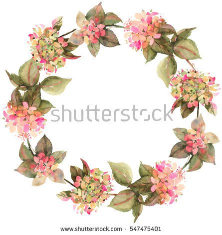 Siempre Libre & Glitters y Gifs Animados Nº331 - Página 58 Stock-photo-flower-bohemian-wreath-with-hydrangea-decorative-com