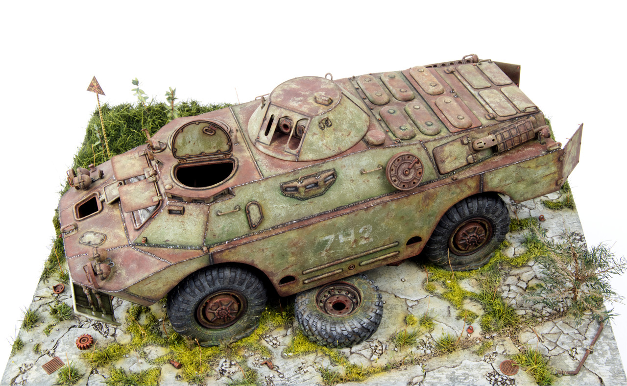 BRDM-2 1/35 — Chernobyl Diorama (WIP) - Work in Progress - Armour