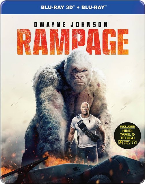 Rampage (2018) Dual Audio Hindi ORG BluRay x264 AAC 1080p 720p 480p ESub