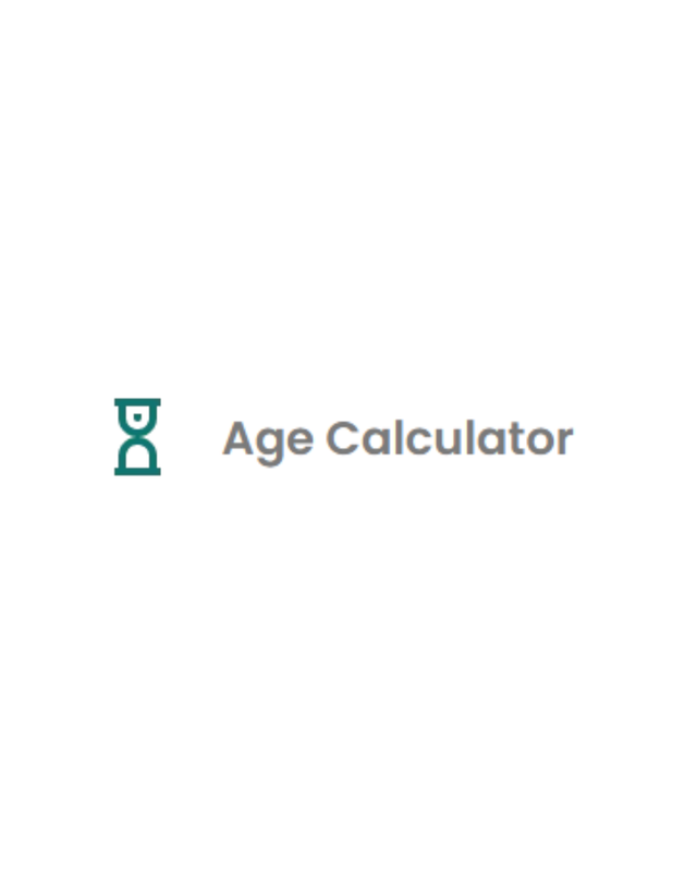 Age Calculator