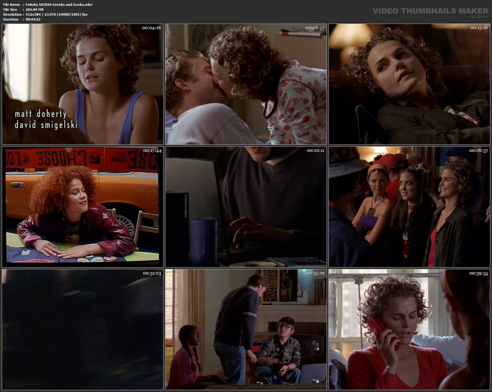 Felicity S03E04 Greeks and Geeks.mkv