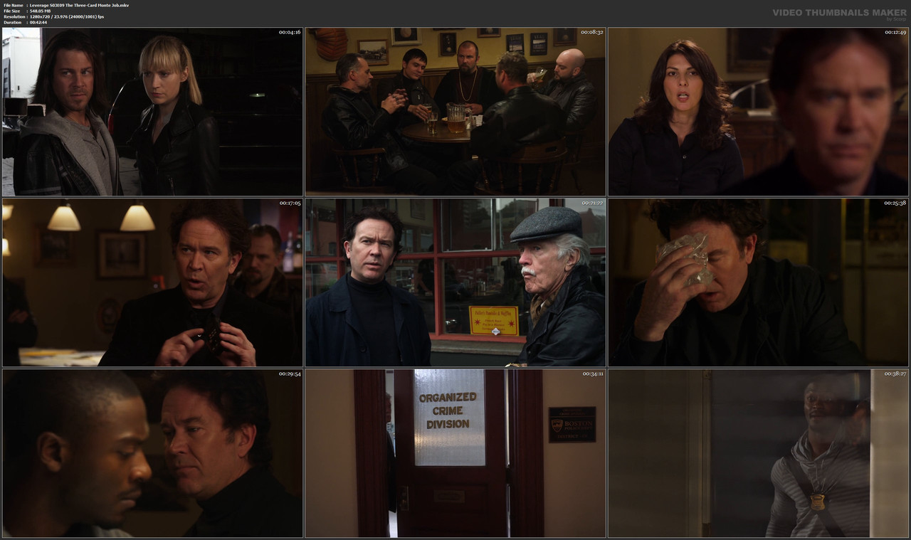 Leverage S03E09 The Three-Card Monte Job.mkv